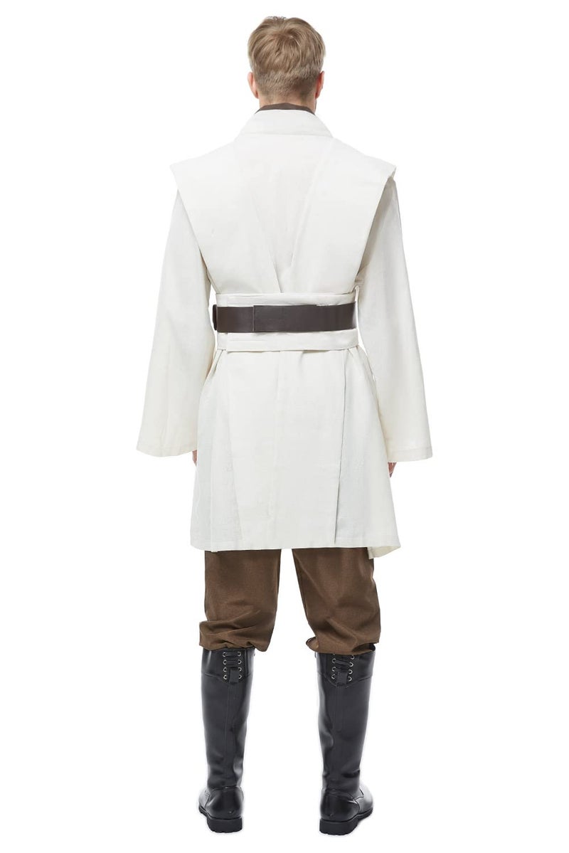 Cosplaysky Men's Tunic Cosplay Costume Adults Outfits Halloween Robe Hooded Uniform - Image 3